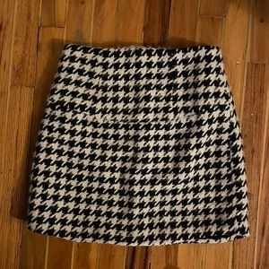 For Love & Lemons Houndstooth Skirt 🍋
